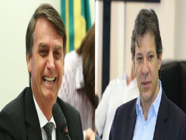 Pesquisa BTG/FSB: Bolsonaro vai a 33% e Haddad salta de 8% para 16%