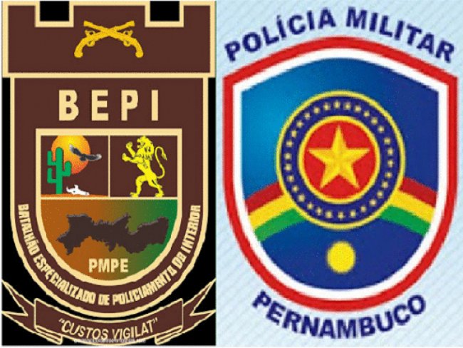 Dois bandidos foram mortos ao trocarem tiros com o BEPI em Pernambuco