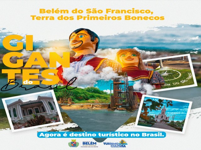 Belém do São Francisco passa a integrar o novo Mapa do Turismo Brasileiro- SISMapa.