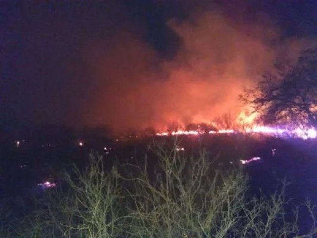 Incndio atinge mais uma vez a zona rural do municpio de Floresta, PE