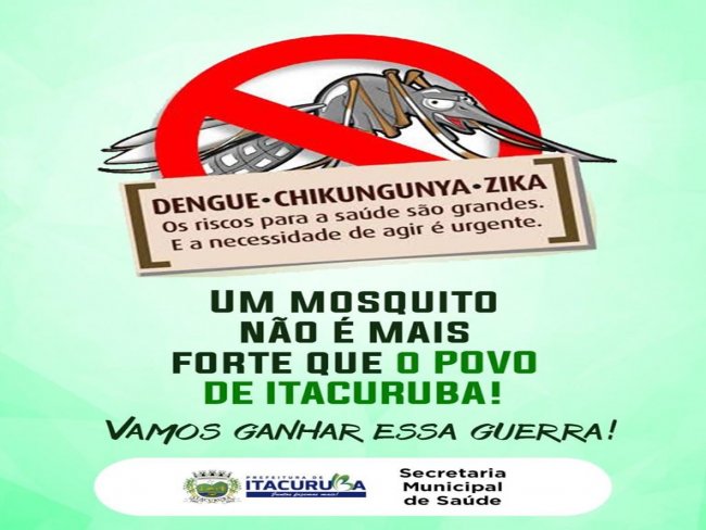 Os cuidados devem ser constantes. No permita que o mosquito faa morada na sua casa, no seu quintal. Faa sua parte!