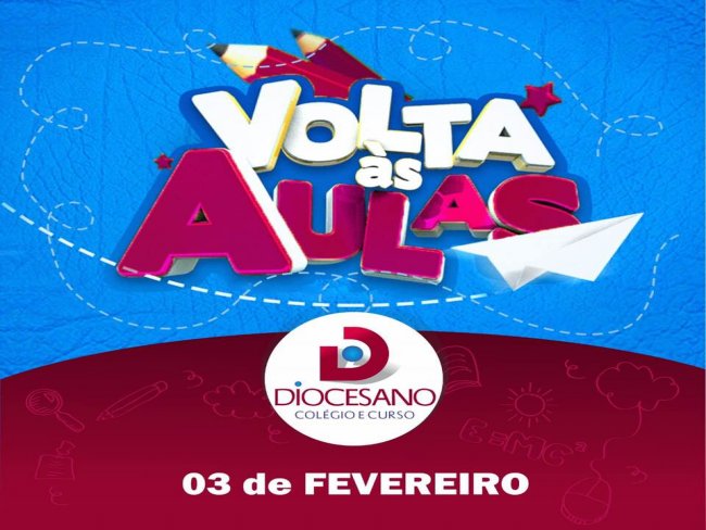 Volta s aulas 2020 Colgio e Curso Diocesano de Floresta