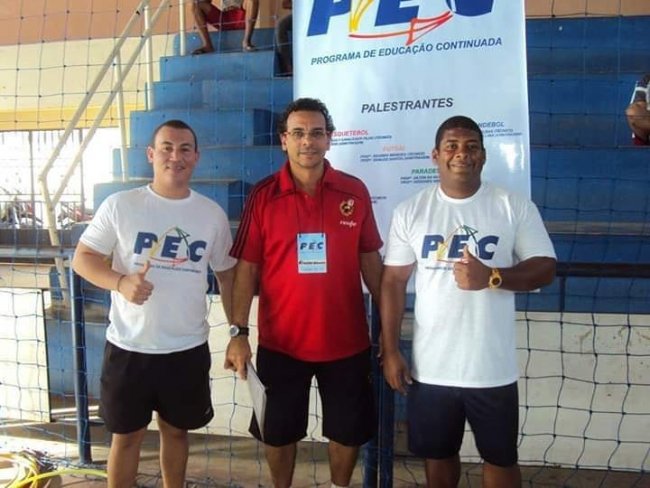 Professor Ricardo Dias Participa do Curso de Arbitragem e Tcnico pela Federao Pernambucana de Futsal.