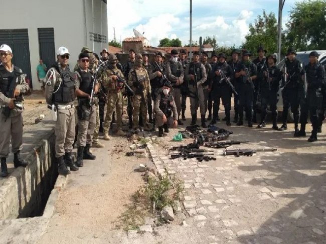 Grupo que planejava atacar carros-fortes e bancos no Serto da Paraba  preso, diz polcia