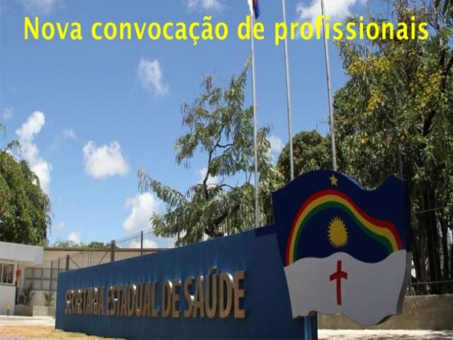 Pernambuco: Nova convocao de profissionais de sade