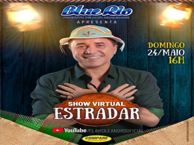 Grupo Compare Floresta e Blue Rio anuncia mais uma live solidria neste domingo 24 de Maio