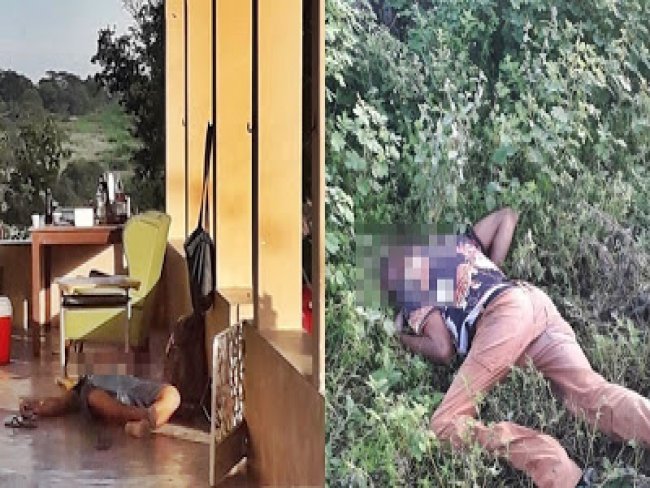 Dois agricultores foram executados a tiros  na zona rural do municpio de guas Belas, no Agreste de Pernambuco.