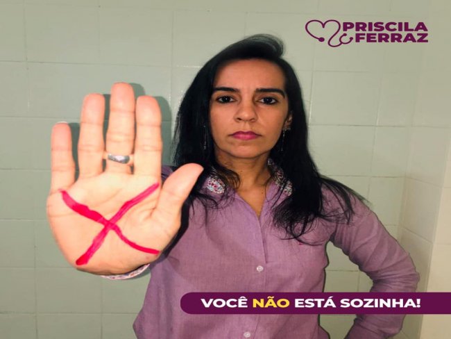 A Enfermeira Priscila Araujo Ferraz adere  campanha ❌CAMPANHA DO SINAL VERMELHO❌