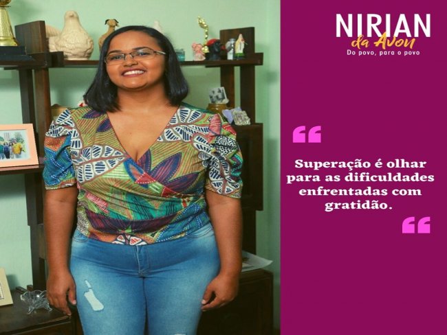 Mulheres na politica Nirian Barros, mais conhecida como Nirian da Avon.Lana candidatura  vereadora em Floresta-PE