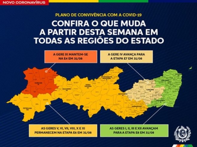 Confira o que muda a partir desta semana em todas as regies do Estado de Pernambuco