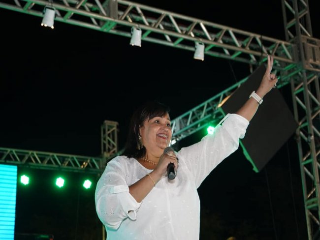Mensagem de Rivania Freire candidata a vereadora em Itacuruba-PE