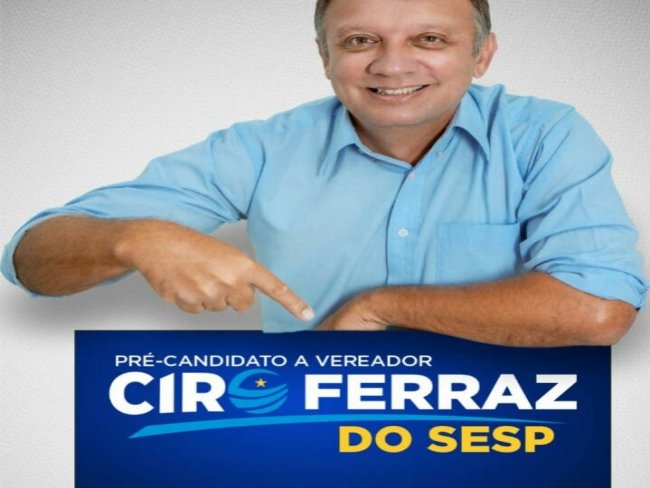 Ciro Ferraz  oficializado candidato a vereador em Floresta-PE