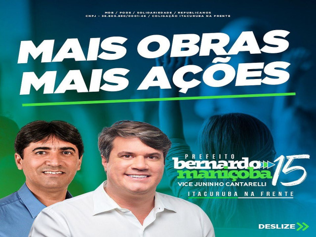Propostas de Bernardo Manioba Candidato a prefeito de Itacuruba-PE Em 2021, Itacuruba vai estar na frente na EDUCAO