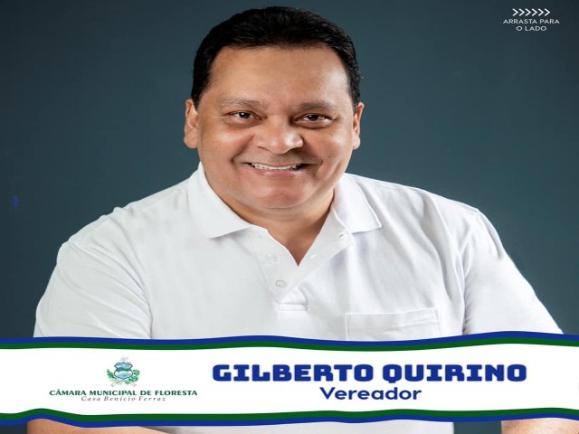 Conhea um pouco mais sobre os vereadores eleitos em Floresta-PE Gilberto Quirino de S, vereador pelo Partido PSB, 