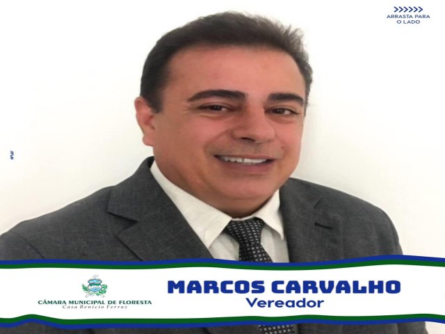 Conhea um pouco mais sobre os vereadores eleitos em Floresta-PE Marcos Antnio de Carvalho (PSB)