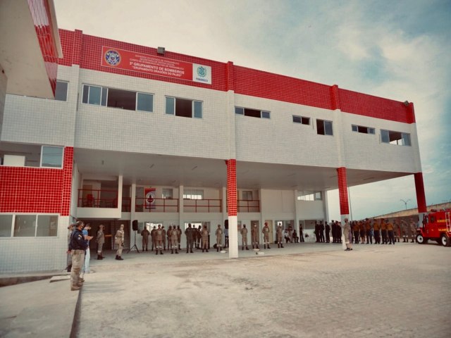 Corpo de Bombeiros  inaugurada em Serra Talhada