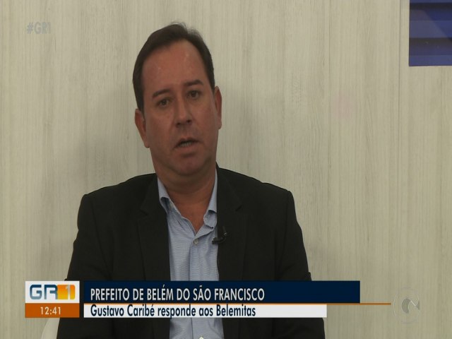 Prefeito de Belm do So Francisco responde dvidas da populao em entrevista  TV Grande Rio