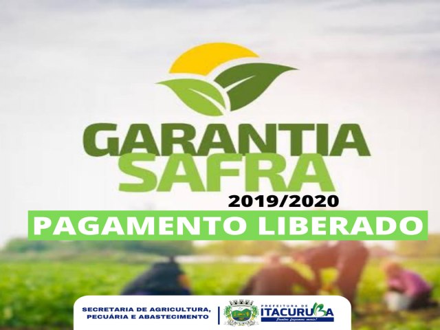 Seguro Garantia Safra referente a 2019/2020 j est sendo pago para agricultores em Itacuruba.