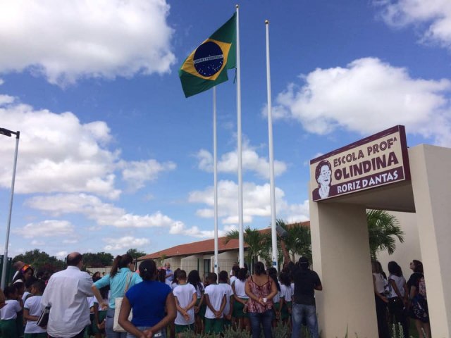 Escola Professora Olindina Roriz Dantas completa 3 Anos