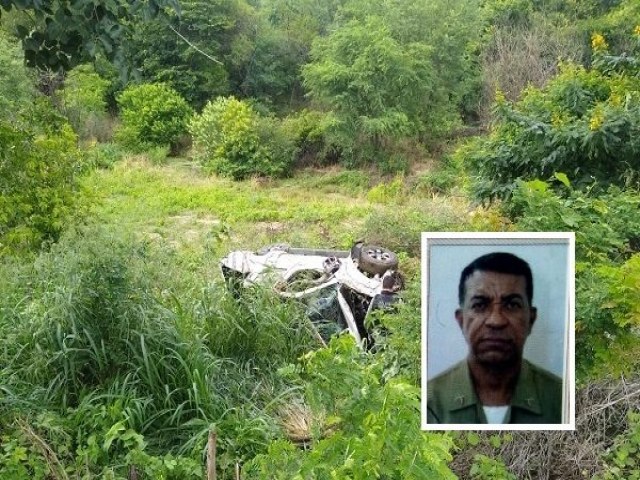 Sargento da PMPE morre aps acidente de trnsito em Bodoc