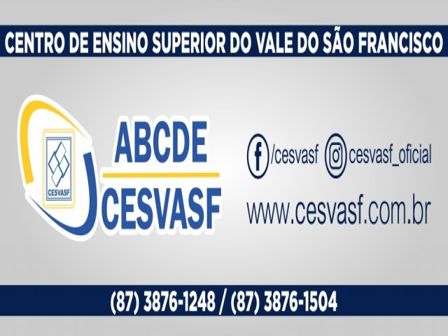O CESVASF aposta na transformao das novas geraes.