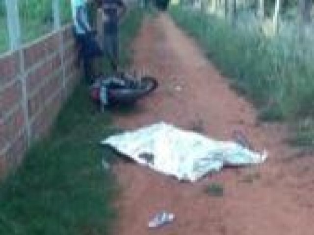 Mais um jovem morre ao colidir moto em estaca na zona rural de ST