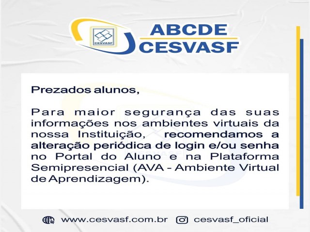 Nota da ABCDE / CESVASF