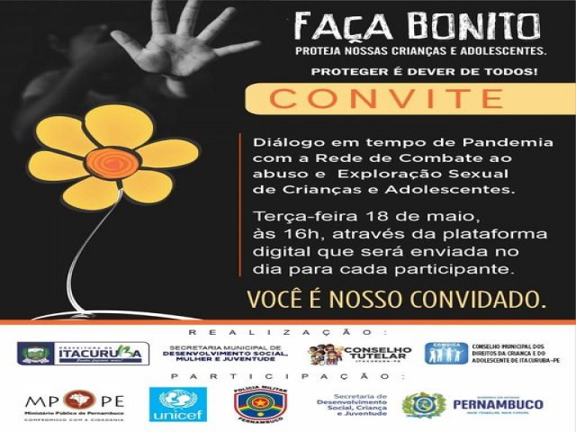 Itacuruba promove dilogo entre a Rede de Proteo sobre o Combate a Explorao Sexual de Crianas e Adolescentes.