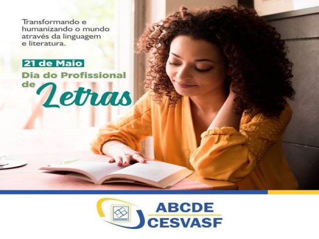 Mensagem da ABCDE/CESVASF ao Dia do Profissional de Letras
