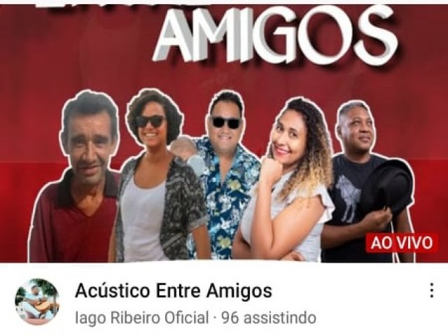 Acstico Entre Amigos a LIVE inesquecvel para os Belemitas e Regio