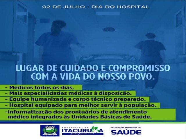 02/07- DIA DO HOSPITAL- 