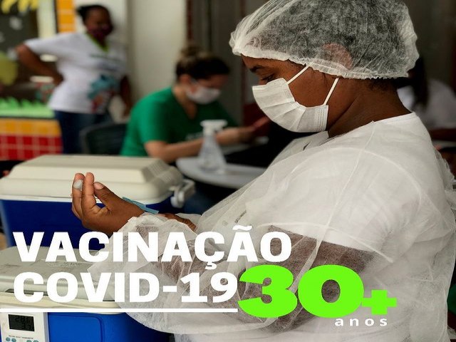 A populao de Itacuruba que tem 30 anos ou mais, sem comorbidades, j pode agendar para tomar a primeira dose da vacina contra a covid19.