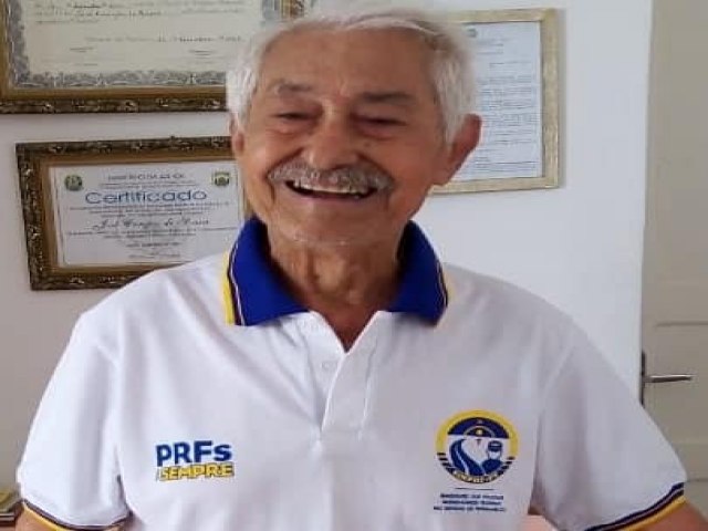 Morre Jos Campos de Souza  o PRF mais longevo do Brasil