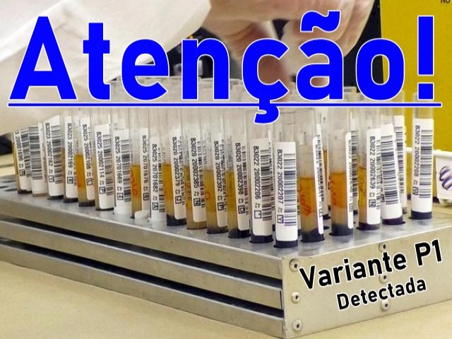 ATENO CABROB! Variante P1 do Novo Coronavirus (Cepa de Manaus) foi detectada em paciente da cidade