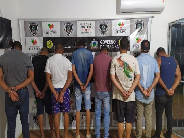 Operao policial prende suspeitos de integrarem organizao criminosa que agia no Nordeste