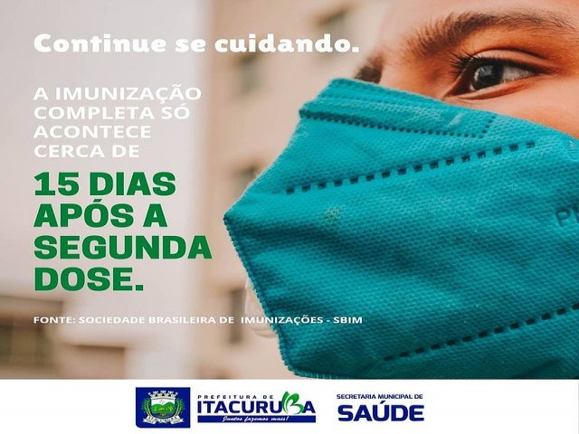 NOTA da Prefeitura de Itacuruba atingimos, recentemente, a marca de 100% da população adulta vacinada com a primeira dose.