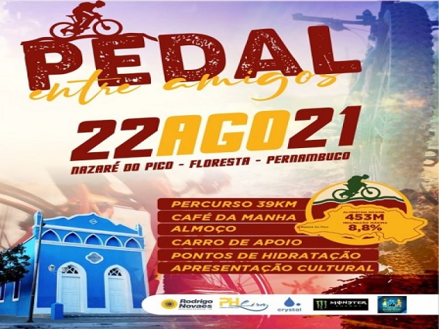 Convite do Grupo Pedal Entre Amigos