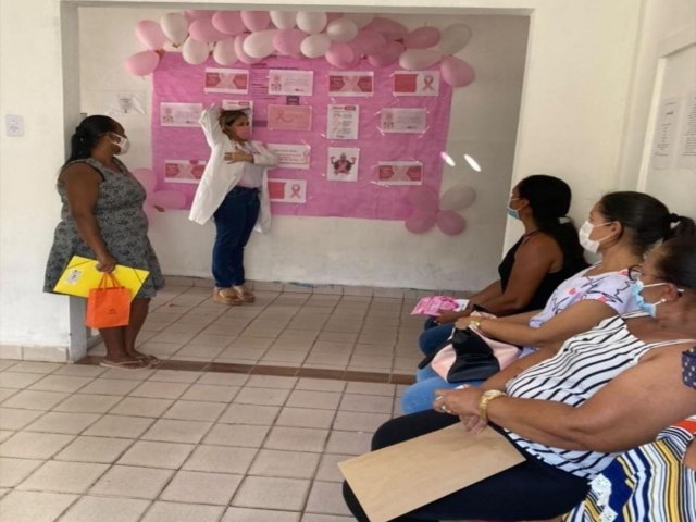 Em Itacuruba as campanhas de prevenção ao Câncer de Mama e cuidados com a mulher não param!