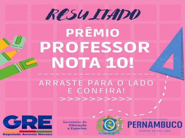 Prêmio Professor Nota 10! 