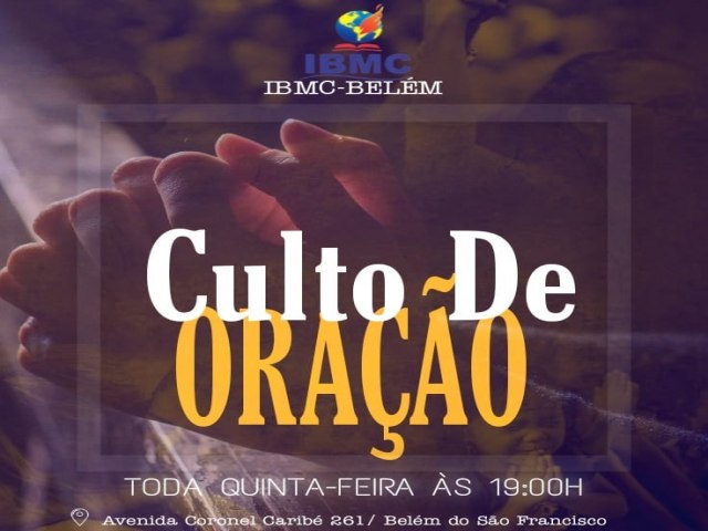 Convite da IBMC em Belém