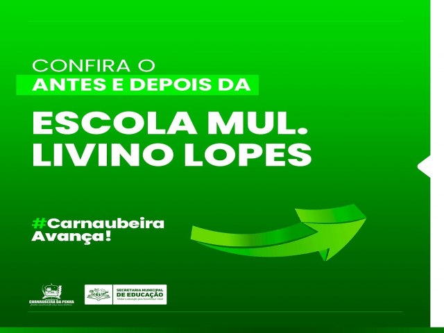 A Escola Municipal Livino Lopes da Silva, localizada na Aldeia Queimada Redonda, passou por uma reforma completa