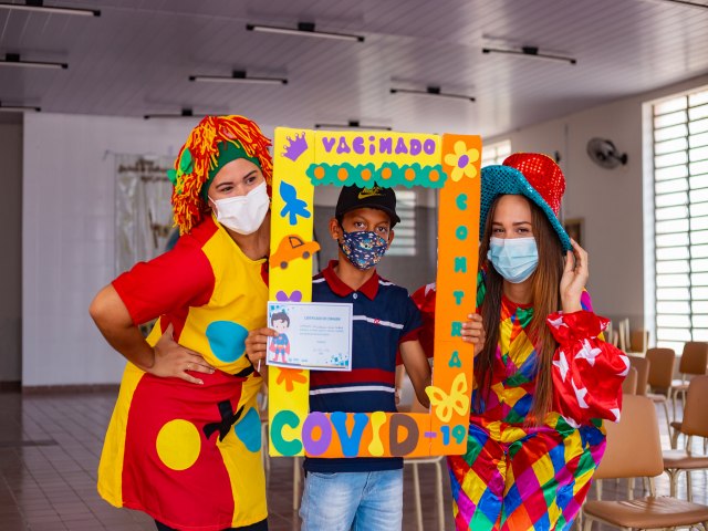 Belm do So Francisco-PE O Sbado (26) de carnaval foi dia de folia na vacinao infantil 