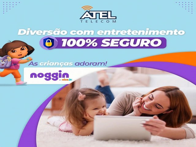 Cliente Atel tem acesso livre ao App Noggin, para as crianças navegarem à vontade! 