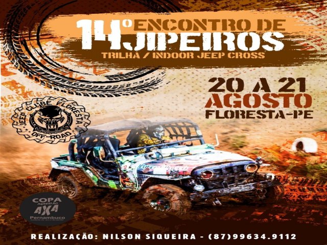  Convite do Jipeiro Nilson Siqueira em Floresta-PE