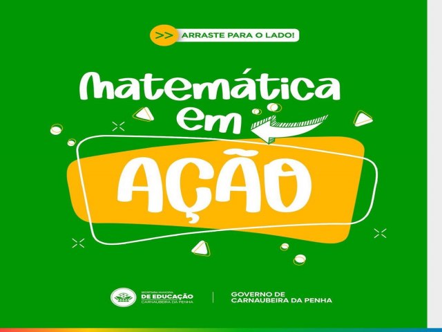 Sec Mul de Educação Carnaubeira da Penha-PE   Confira os nossos professores trabalhando a matemática de forma criativa.