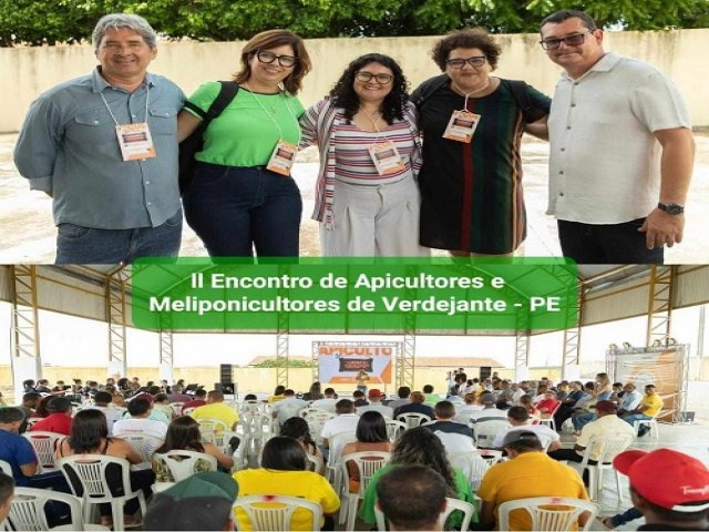 PRODETER BNB participa ll Encontro de Apicultores e  Meliponicultores de Verdejante-PE.