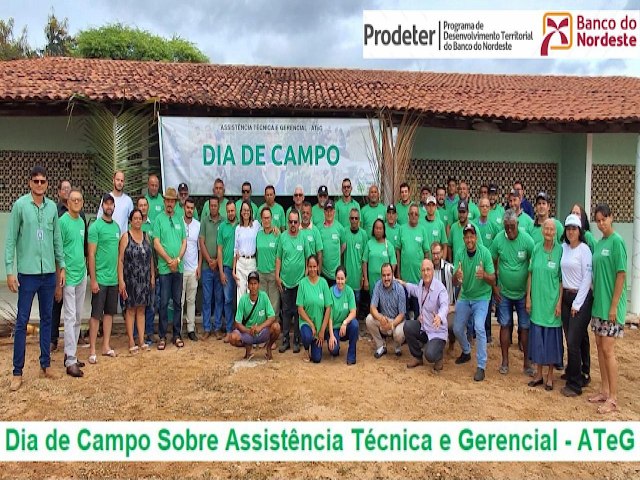  PRODETER-BNB Participa do evento Dia de Campo promovido pelo SENAR Pernambuco no Projeto Apolnio Sales, em Petrolndia-PE