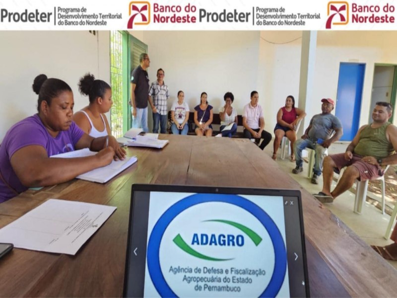 PRODETER - BNB Planeja aes da Ovinocaprinocultura na reunio do CMDRS de Belm do So Francisco - PE.