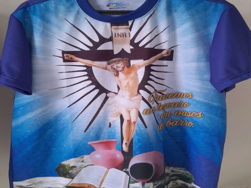 J esto disponveis as camisas da Festa do Bom Jesus dos Aflitos 2024.  Procure a Secretaria Paroquial ou a comisso da festa e adquira j a sua.