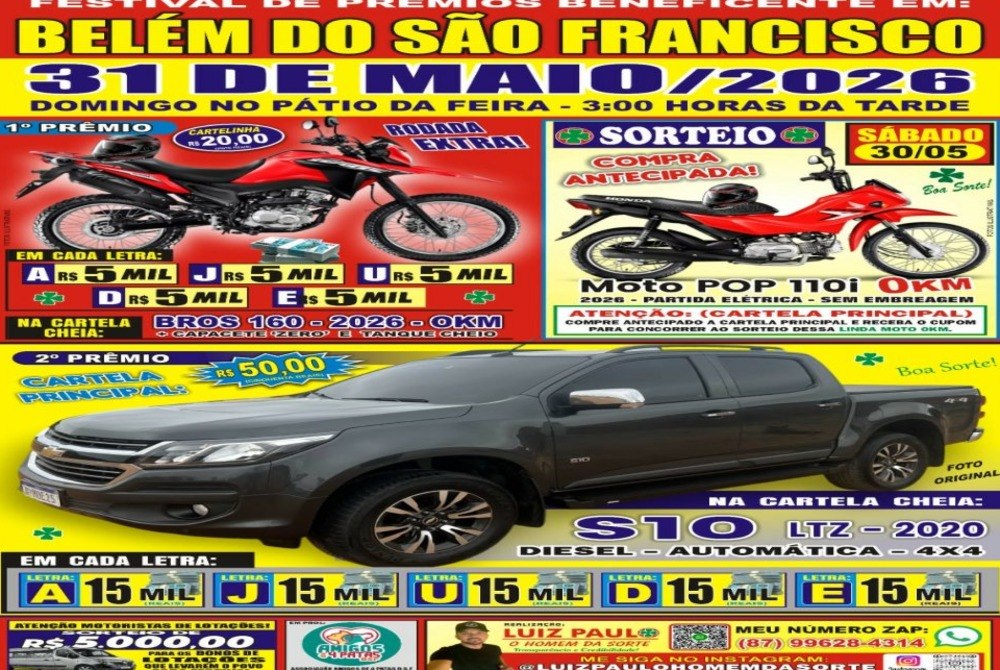 Al�, Bel�m! Vem a� o Festival de Pr�mios Beneficente